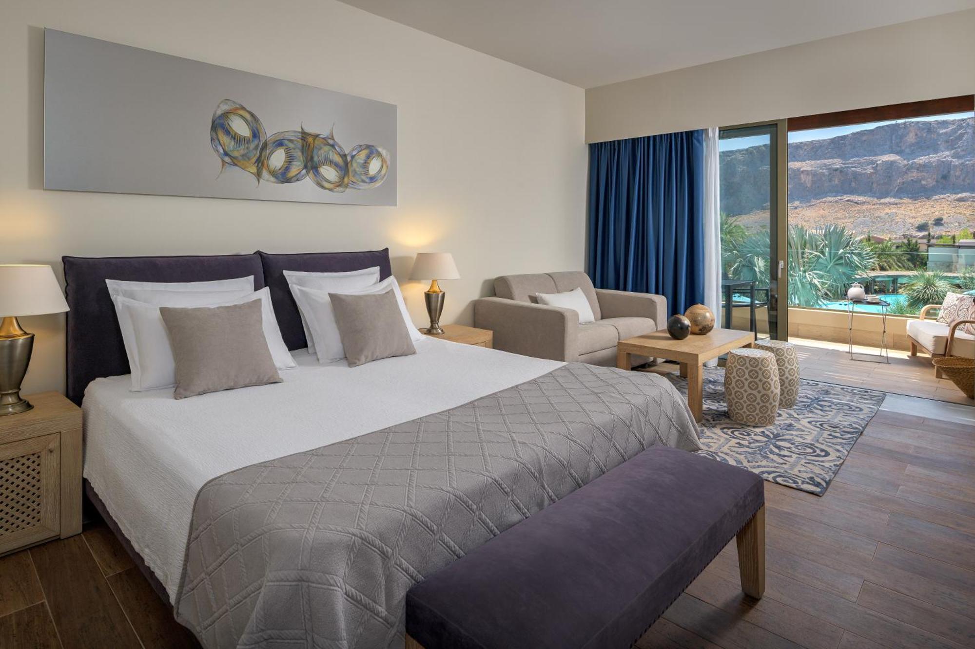 Aquagrand Exclusive Deluxe Resort Lindos - Adults Only Kültér fotó