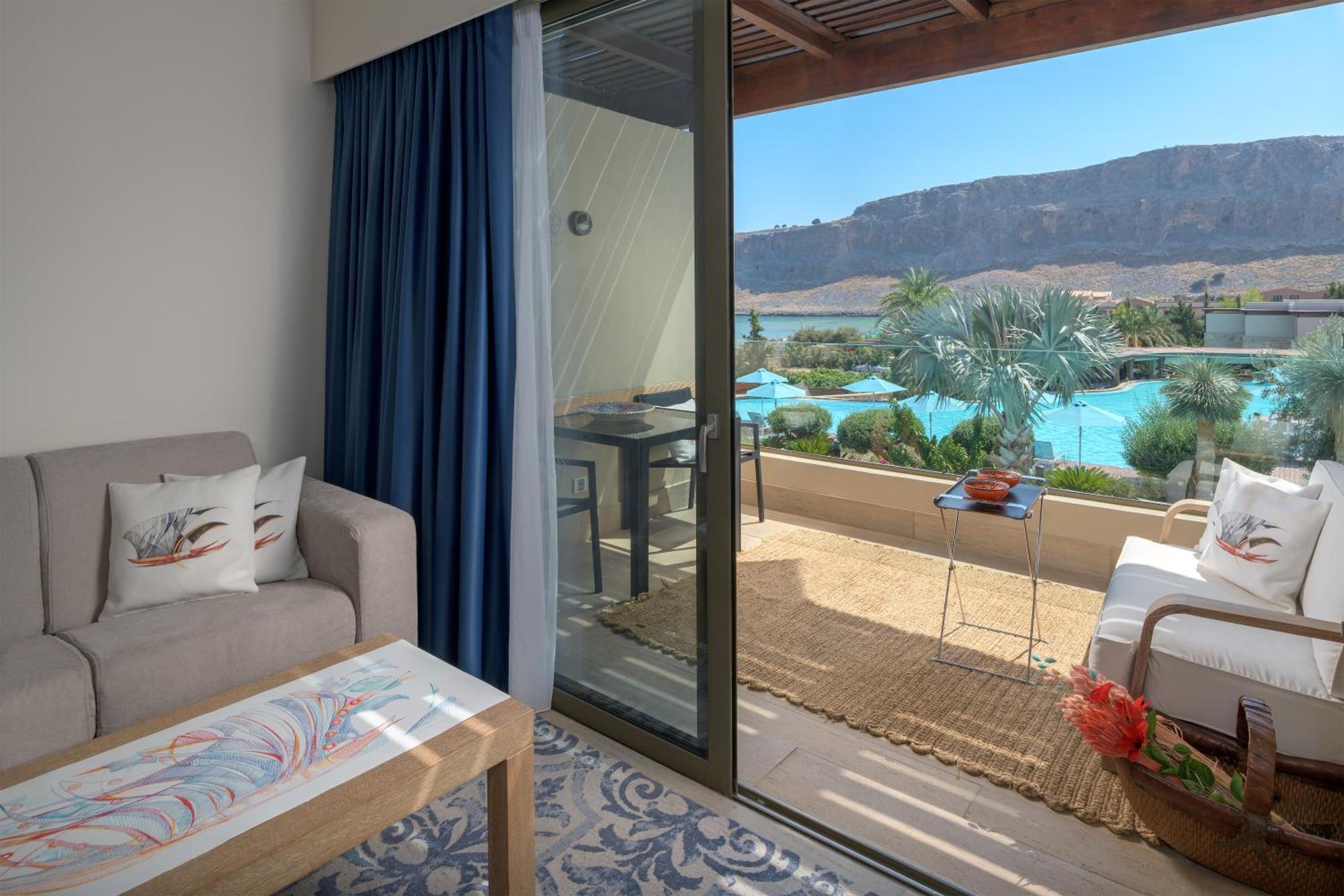Aquagrand Exclusive Deluxe Resort Lindos - Adults Only Kültér fotó