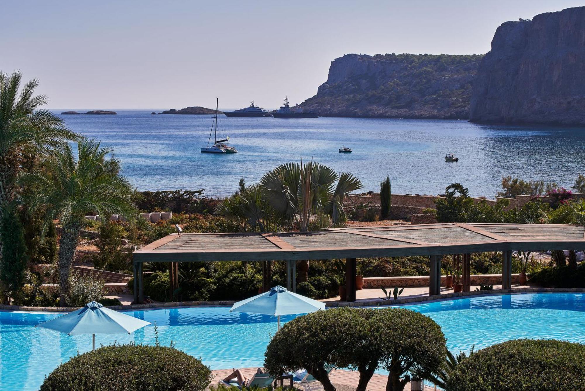 Aquagrand Exclusive Deluxe Resort Lindos - Adults Only Kültér fotó