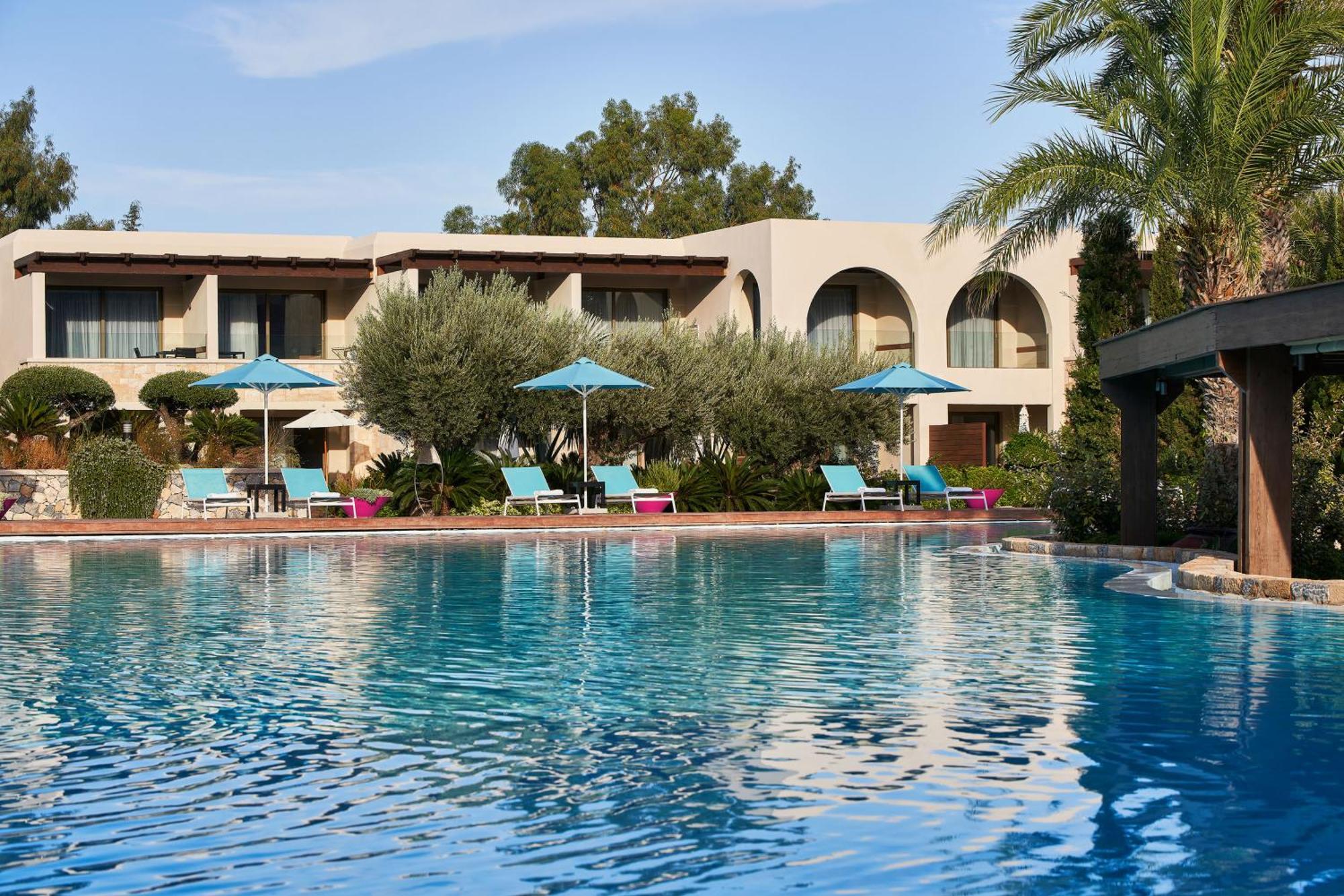 Aquagrand Exclusive Deluxe Resort Lindos - Adults Only Kültér fotó