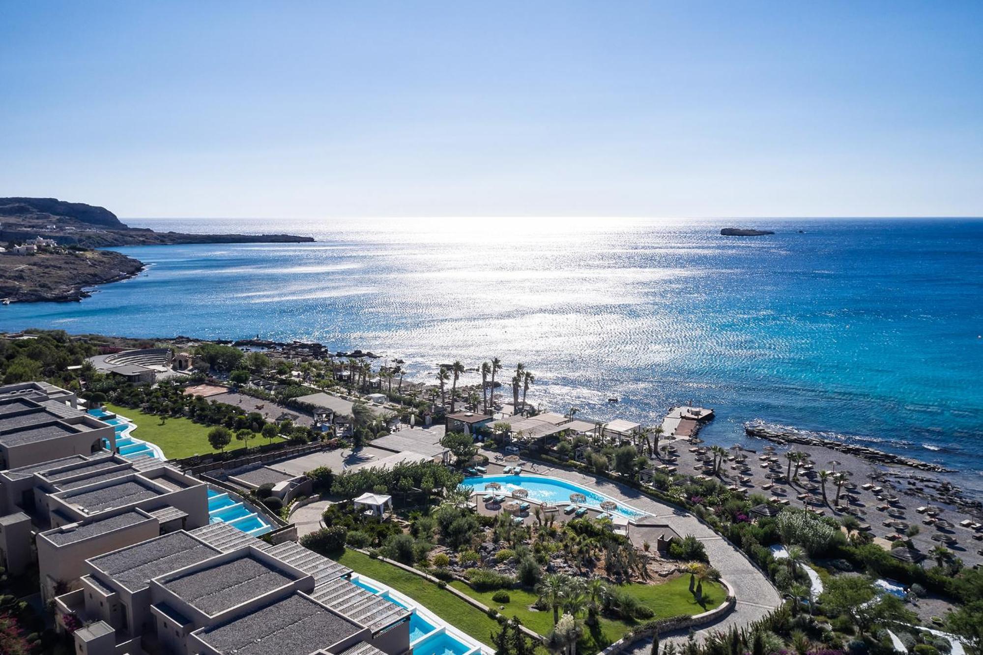 Aquagrand Exclusive Deluxe Resort Lindos - Adults Only Kültér fotó