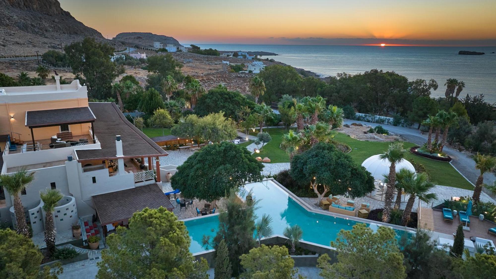 Aquagrand Exclusive Deluxe Resort Lindos - Adults Only Kültér fotó